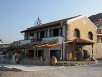 en restaurant i Maleme